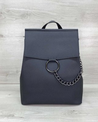 Жіноча сумочка-рюкзак 19L чорна WL-100A8 фото