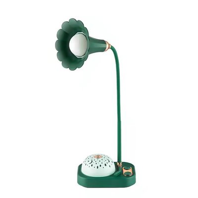 Лампа настільна акумуляторна нічник 3.2 Вт світильник з проекцією зоряного неба UP-180 Зелений UP180GR фото