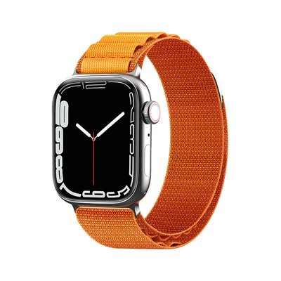 Ремінець Watch Ocean Band до годинника SmartX Ultra /Apple Watch кріплення на 42/44/45/49 мм Жовтогарячий UR160O фото